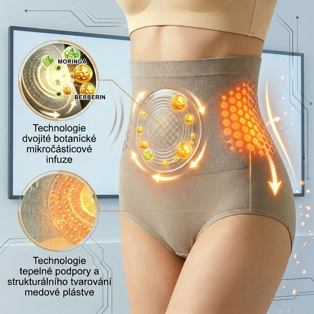 CZ👙Oficiální obchod značky | ZUWIAY® 2026 Moringa & Berberine 4v1 mikročásticová tvarující a spalující tuk šortky
