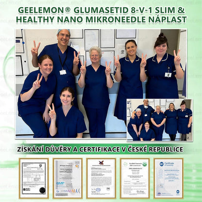 👩‍⚕️ 🎁 𝐆𝐞𝑒𝑙𝑒𝐦𝐨𝐧® Glum𝐚𝐬𝐞tide 8 v 1 – Zeštíhlující nano mikrojihlový náplast 🇨🇿 Jen 1× denně ✅ Viditelné změny za 7 dní – na obezitu, kardiovaskulární zdraví, diabetes a kloubní problémy