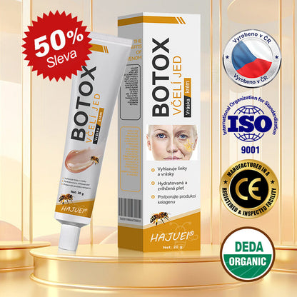 Poslední den akce: 50 % sleva - 🍯HAJUEI® Botox Včelí jed Krém na odstranění vrásek ✨