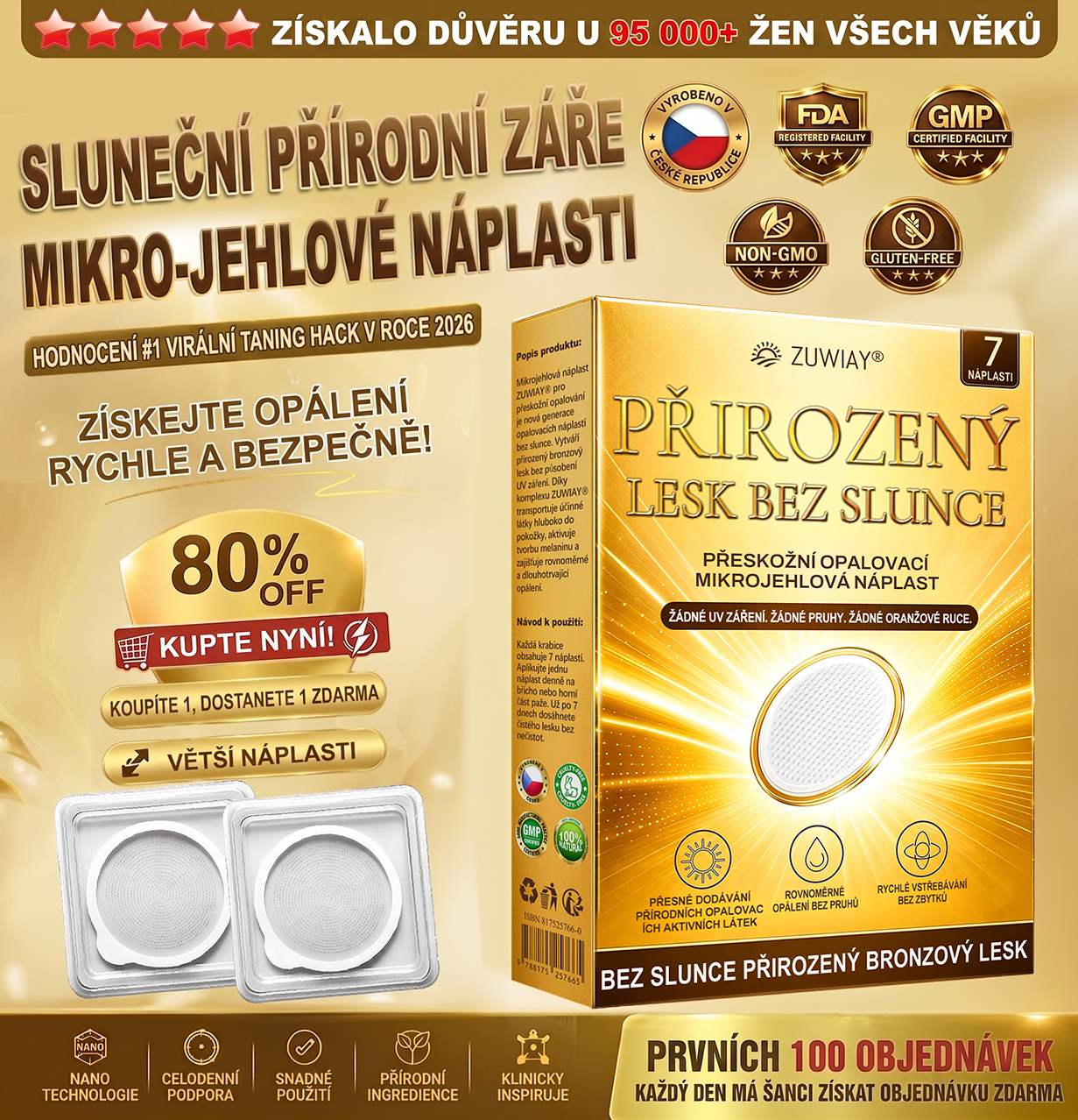 𝑶𝒇𝒊𝒄𝒊á𝒍𝒏í 𝑶𝒃𝒄𝒉𝒐𝒅 | ☀️☀️ ZUWIAY® 𝐁𝐞𝐳𝐬𝐥𝐮𝐧𝐞č𝐧í 𝐌𝐢𝐤𝐫𝐨𝐣𝐞𝐡𝐥𝐢č𝐤𝐨𝐯á 𝐍á𝐩𝐥𝐚𝐬𝐭 𝐩𝐫𝐨 𝐏ř𝐢𝐫𝐨𝐳𝐞𝐧ě 𝐎𝐩á𝐥𝐞𝐧ý 𝐕𝐳𝐡𝐥𝐞𝐝 🇨🇿 (𝐏𝐨𝐮𝐳𝐞 𝐣𝐞𝐝𝐧𝐨𝐮 𝐝𝐞𝐧𝐧ě) 𝐕𝐢𝐝𝐢𝐭𝐞𝐥𝐧ý 𝐁𝐫𝐨𝐧𝐳𝐨𝐯ý 𝐄𝐟𝐞𝐤𝐭 𝐳𝐚 𝟕 𝐃𝐧í ✅ 𝐁𝐞𝐳 𝐔𝐕, 𝐛𝐞𝐳 𝐨𝐫𝐚𝐧ž𝐨𝐯é𝐡𝐨 𝐨𝐝𝐬𝐭í𝐧𝐮, 𝐛𝐞𝐳 š𝐦𝐨𝐮𝐡, 𝐛𝐞𝐳 𝐃𝐇𝐀, 𝐛𝐞𝐳 𝐧𝐞𝐩𝐨řá𝐝𝐤𝐮.