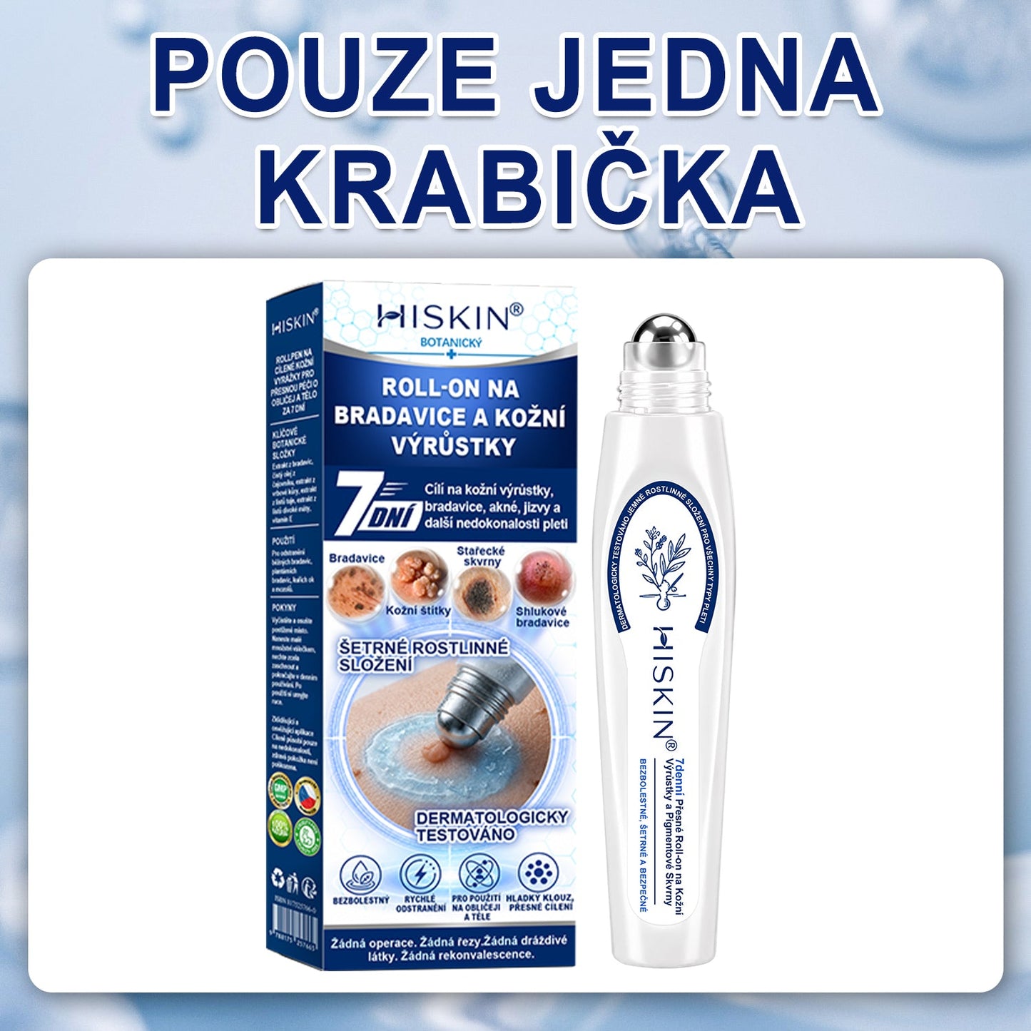 Oficiální značkový obchod | Hiskin® 7denní odstraňovač skvrn a pigmentových skvrn (Bezbolestný rollerball bez jizev)🐬
